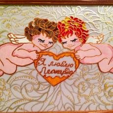 Витражная картина  Витражная картина