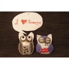 Совята из фетра Совята из фетра