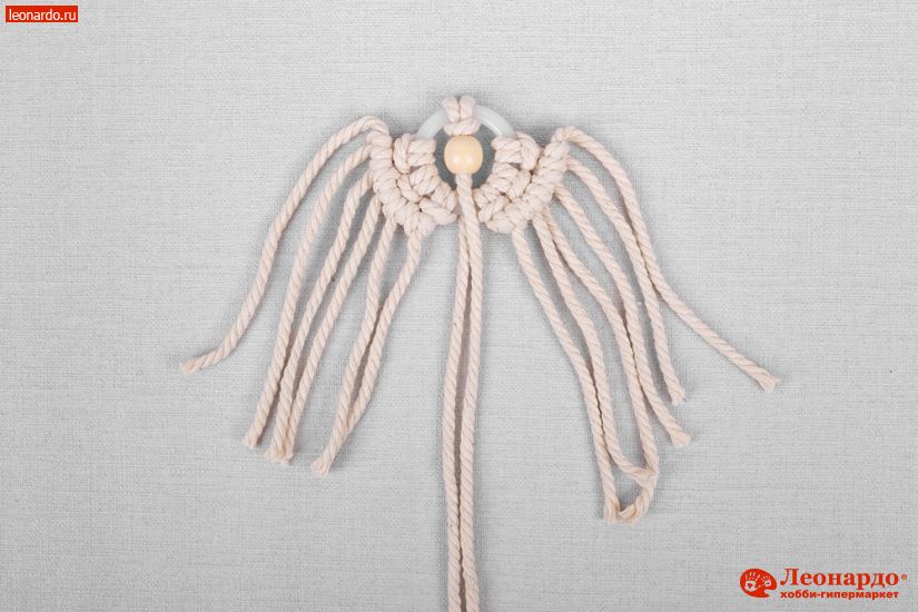 макраме ангелочек мастер класс