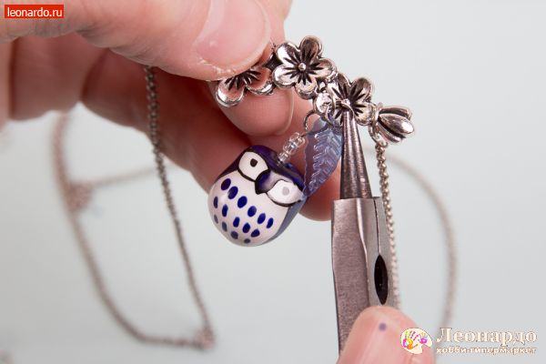 Колье «Сова» - "Леонардо" хобби-гипермаркет - товары для хобби и рукоделия