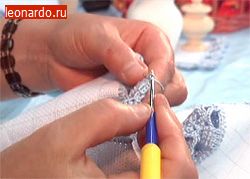 Вязание скатерти